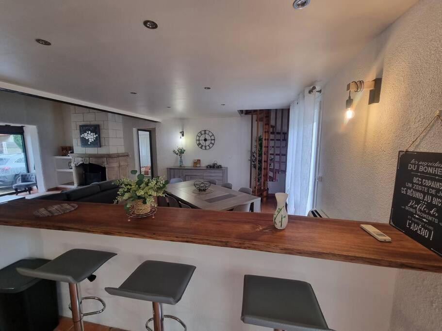 Jolie Villa Piscine A 15 Min Du Barcares 萨勒斯勒沙托 外观 照片